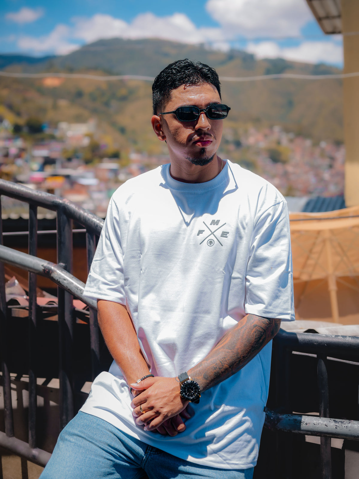 CAMISETA PREMIUM FME DOBLE MORRO WHITE