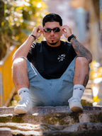 CAMISETA PREMIUM FME CON DOBLE MORRO NEGRA
