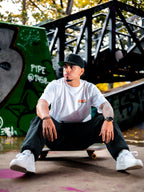 CAMISETA PREMIUM FME SONIDO FRESCO WHITE
