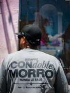 CAMISETA PREMIUM FME CON DOBLE MORRO GRIS