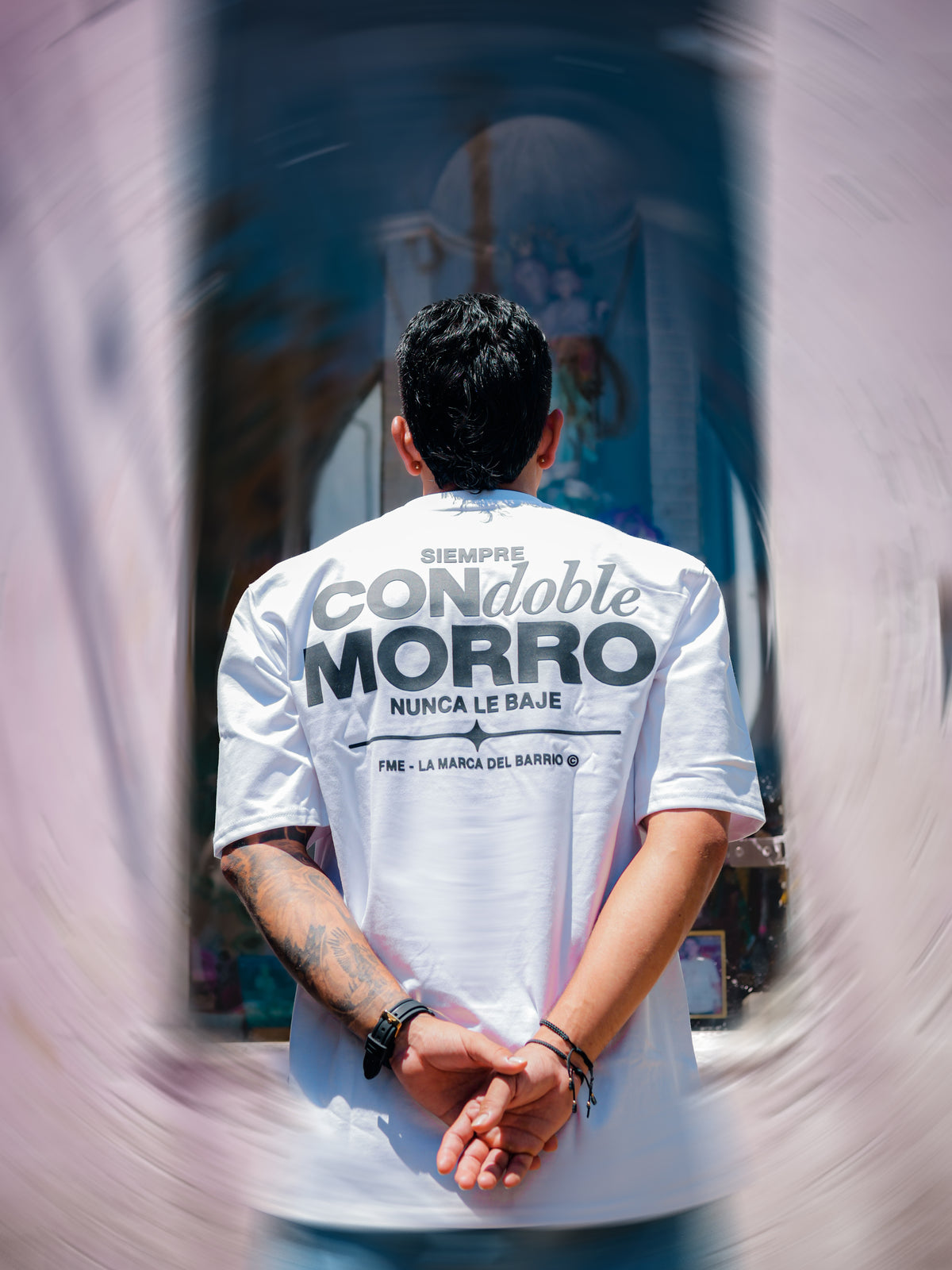 CAMISETA PREMIUM FME DOBLE MORRO WHITE