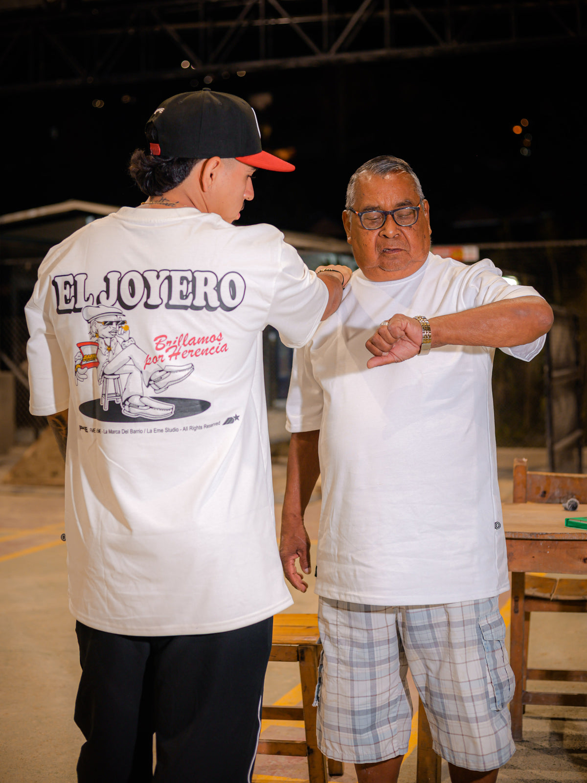 CAMISETA PREMIUM FME EL JOYERO WHITE