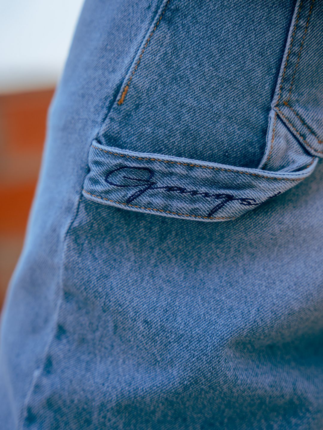 JEAN MOCHO AZUL CLARO