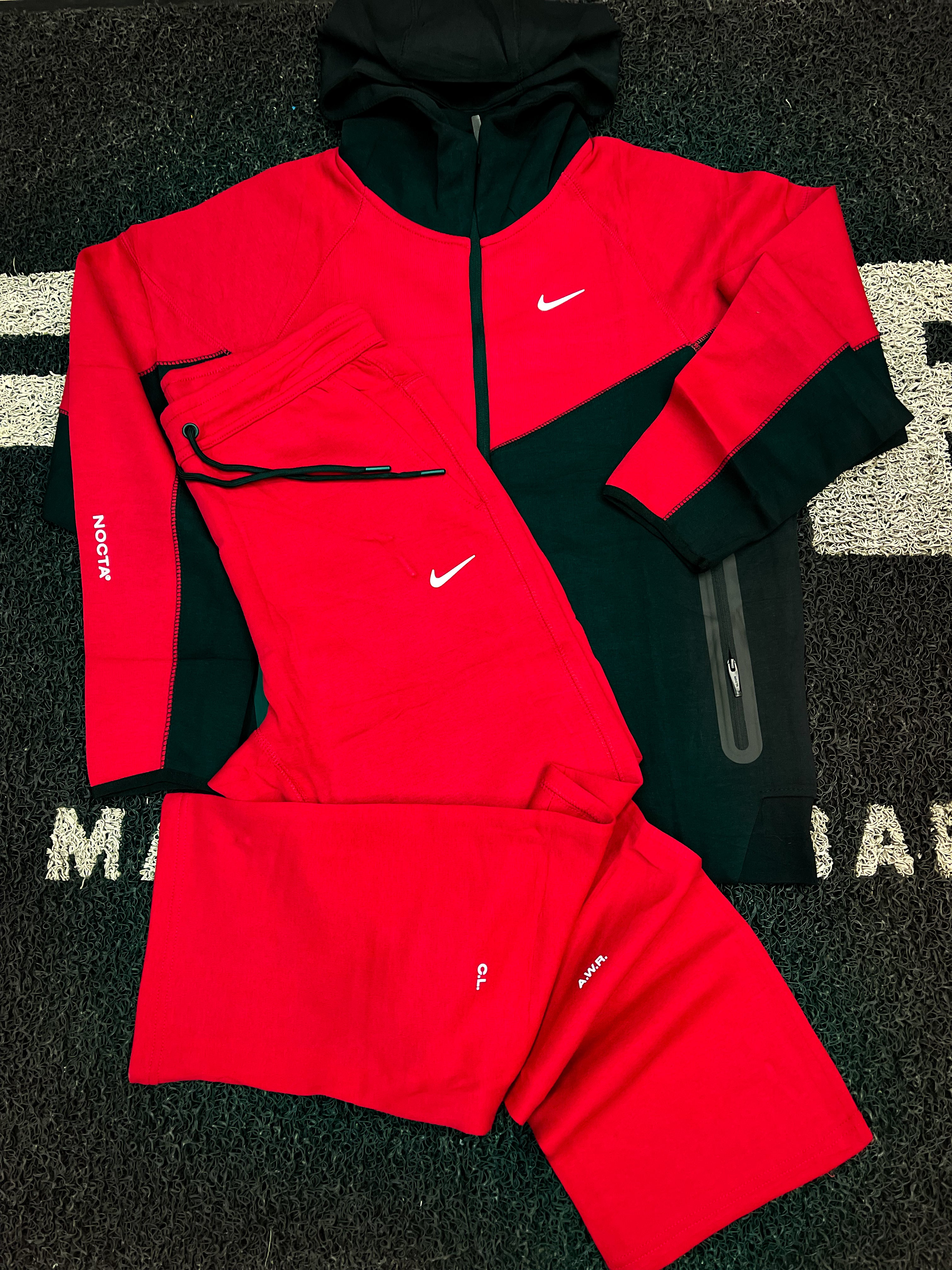 CONJUNTO ROJO CON NEGRO BR