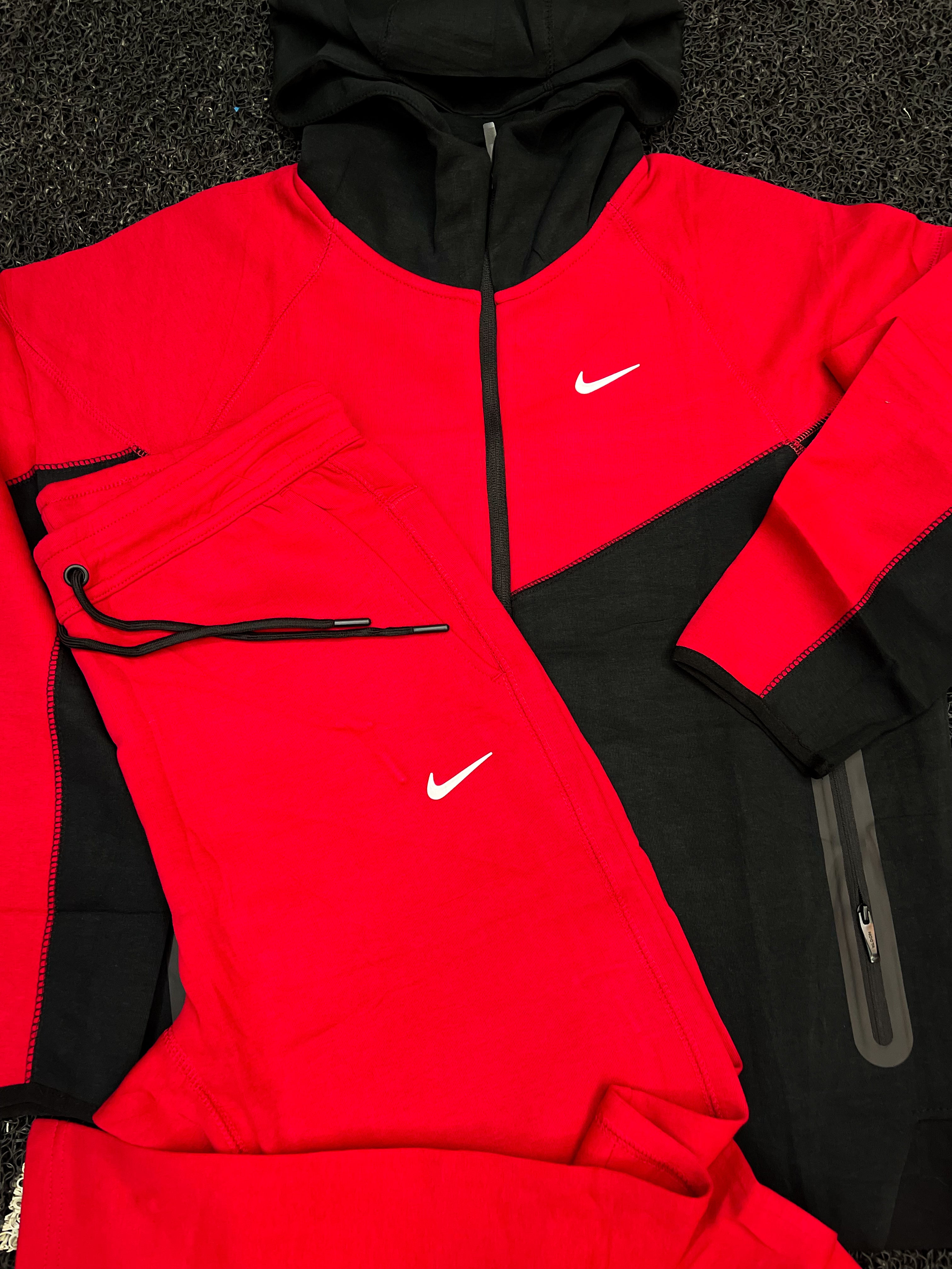 CONJUNTO ROJO CON NEGRO BR