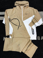 CONJUNTO BEIGE CON BLANCO BR