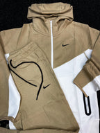 CONJUNTO BEIGE CON BLANCO BR